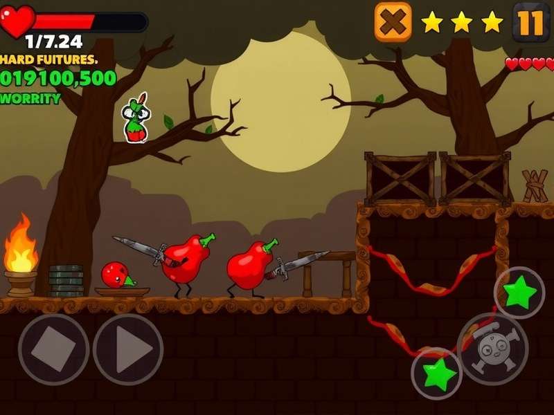 Hot Pepper Slayer Game Screenshot